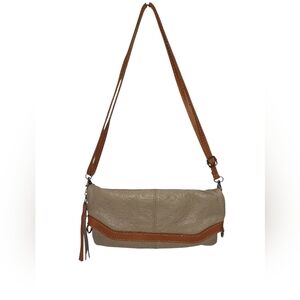 Zagara Classic Tan and Brown Crossbody Bags with Timeless Design